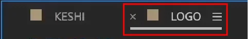 LOGOを開く アップ